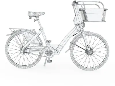 Cincinnati Red Bike BCycle 3D model