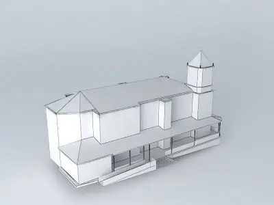 Orendain Church Free 3D model