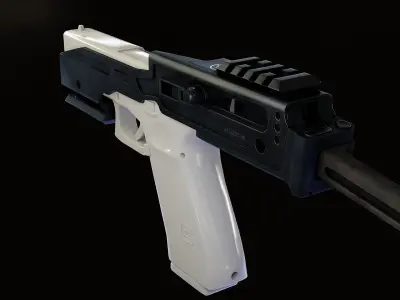 USW-G17 conversion kit Low-poly 3D model
