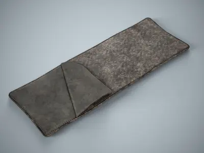 Military Sleeping Bag - Worn Pixel Low-poly 3D model