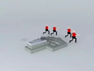 big army Free 3D model