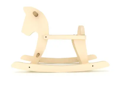 rocking horse03 3D model