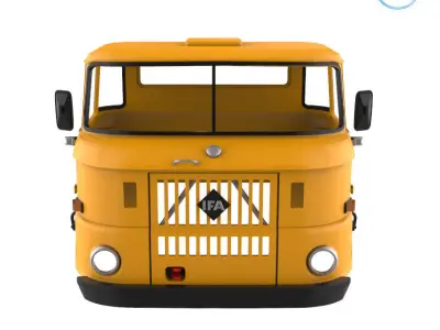 IFA W50 Cabin - Full Professional Version 3D print model