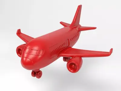 Toy airplane 3D print model buy