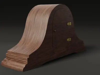 Mantle Clock 3D model