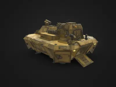 33military ship Free 3D model
