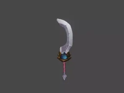 Zeloeman Sword A 51 Low-poly 3D model