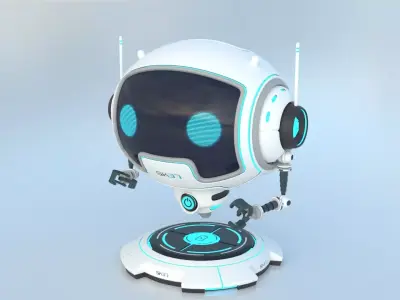 Intelligent Elf Robot 3D model