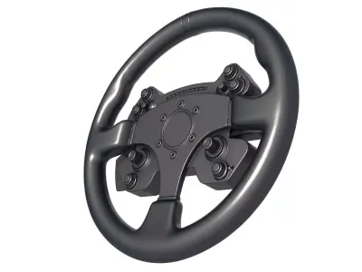 Steering Wheel stl - Cockpit Car - game Steering Wheel 3D print model