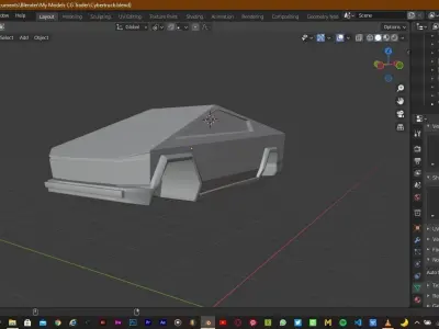 Tesla Cybertruck 3D model