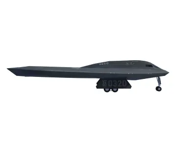 B-2 Spirit Low-poly 3D model purchase