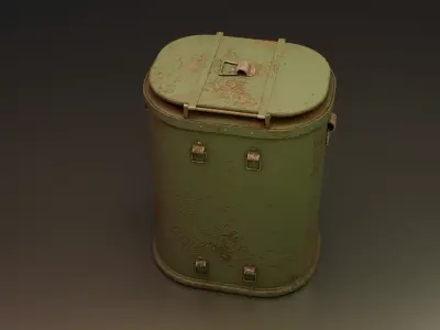 Military Crate Free 3D model