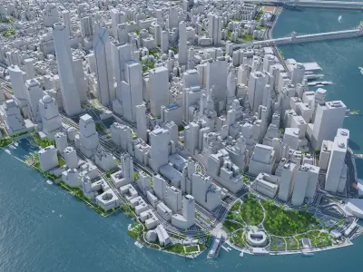 Manhattan in New York USA 
