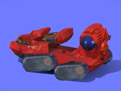80s MOTU VEHICLE 01 - 3D SCAN 3D print model