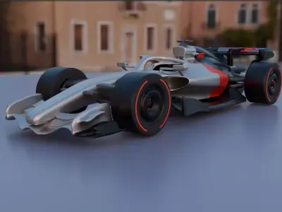 F1 Audi Revolut 2026 3D print model