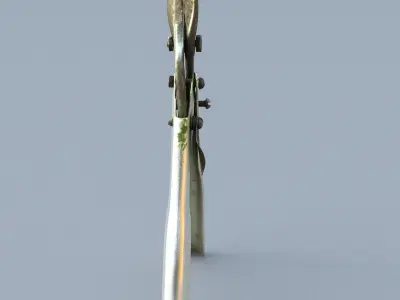 Cutters Low SM Low-poly 3D model