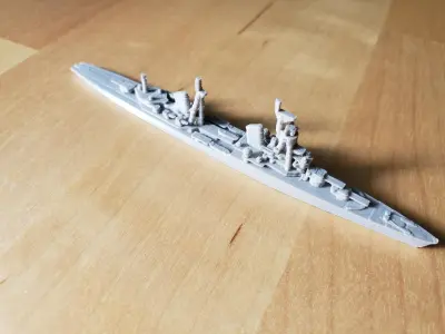 Soviet Kirov Class Cruiser Warship 3D print model
