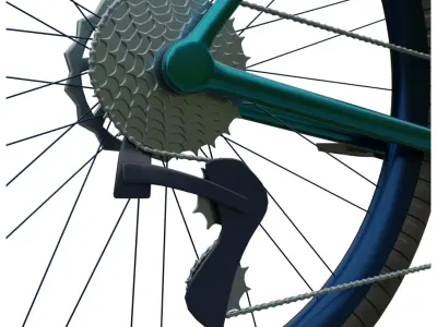 Cyclocross Bike 3D model buy