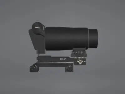 PK-AS Russian Optic Low-poly 3D model