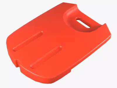 CPR Board Low-poly 3D model