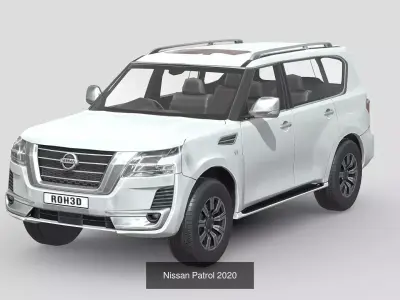 Legendary Low-Poly Off-Road Vehicle Pack