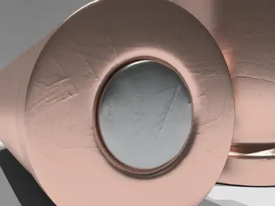 45 APC Bullet  Low-poly 3D model