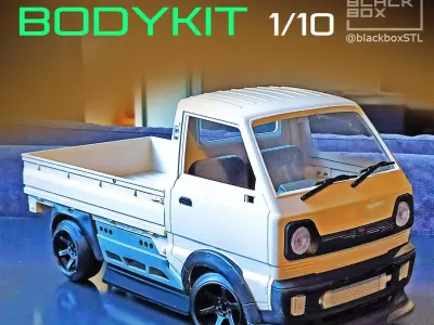 WPL D12 RC BODYKIT B004 by BLACKBOX 1-10th 3D print model