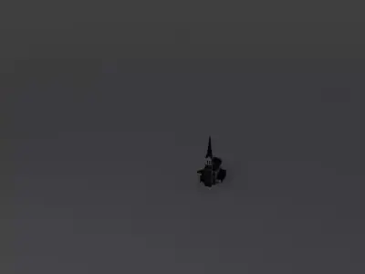Nagymagyari rk Temple Church in Golden Klasy Free 3D model