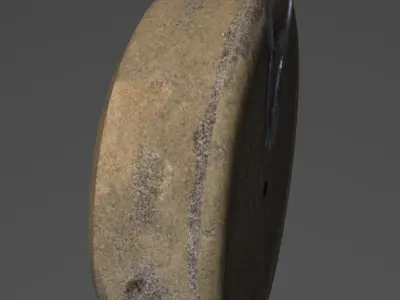 m15 landmine Low-poly 3D model