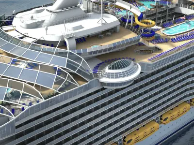 Harmony Of The Seas 3D model