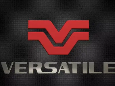 versatile logo 3D model