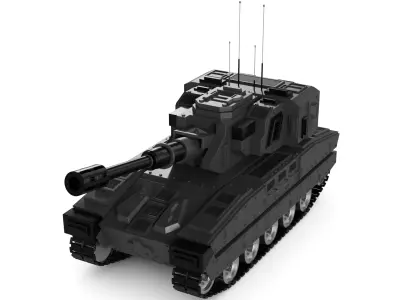 Military SPA 3D model