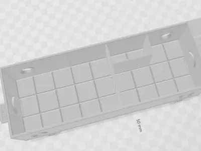 Passenger Train 3D model