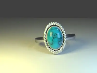 MALE RING  3D model