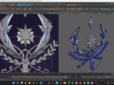MAGIC STICK MODEL Low-poly 3D model