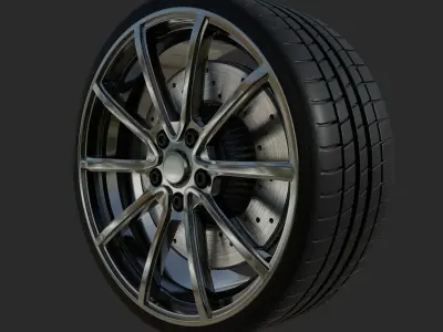 Rim 001 Free low-poly 3D model