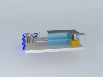 Conveyor belt Free 3D model get