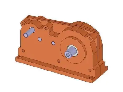 13 6 Gearbox Free 3D model