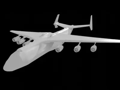 Antonov 124 100 Dream Free 3D model