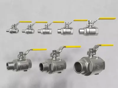 valve 3D model by jwzg1992 from CGTrader