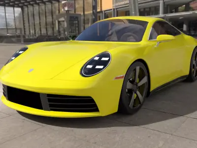 Porsche 911 2020 Free 3D print model