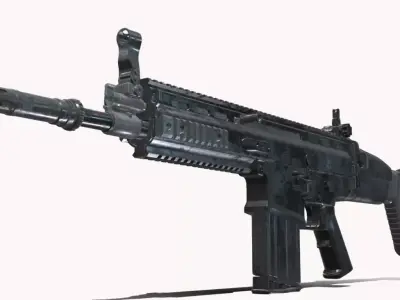 MK 17 Low-poly 3D model