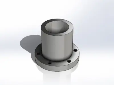 Porca FSI 63 10T5 Nut 3D model