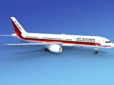 Boeing 757-200 Air Europa 3D model