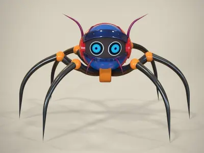 Spider Robot 3D model order