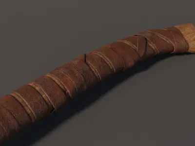 Viking Axe 3D model