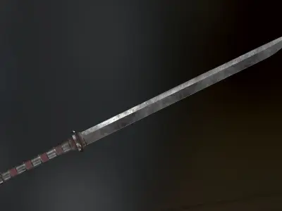 Medieval Weapons Sword Collection - 01 Low-poly 3D model