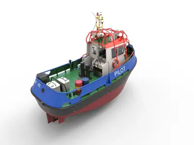 TUG  01 3D model