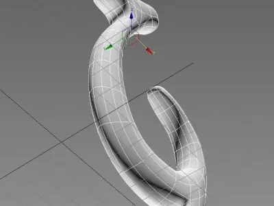 Hei Matau 3D model