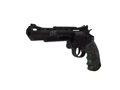 Magnum44 V1 Free low-poly 3D model